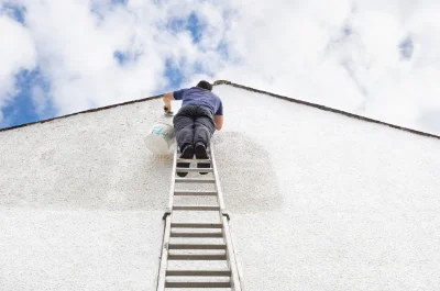 Peinture extérieure à Mozé-sur-Louet — façades et ravalement